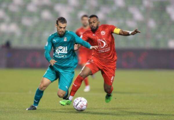 جانب من المباراة