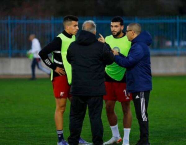 من تدريبات شباب بلوزداد اليوم 