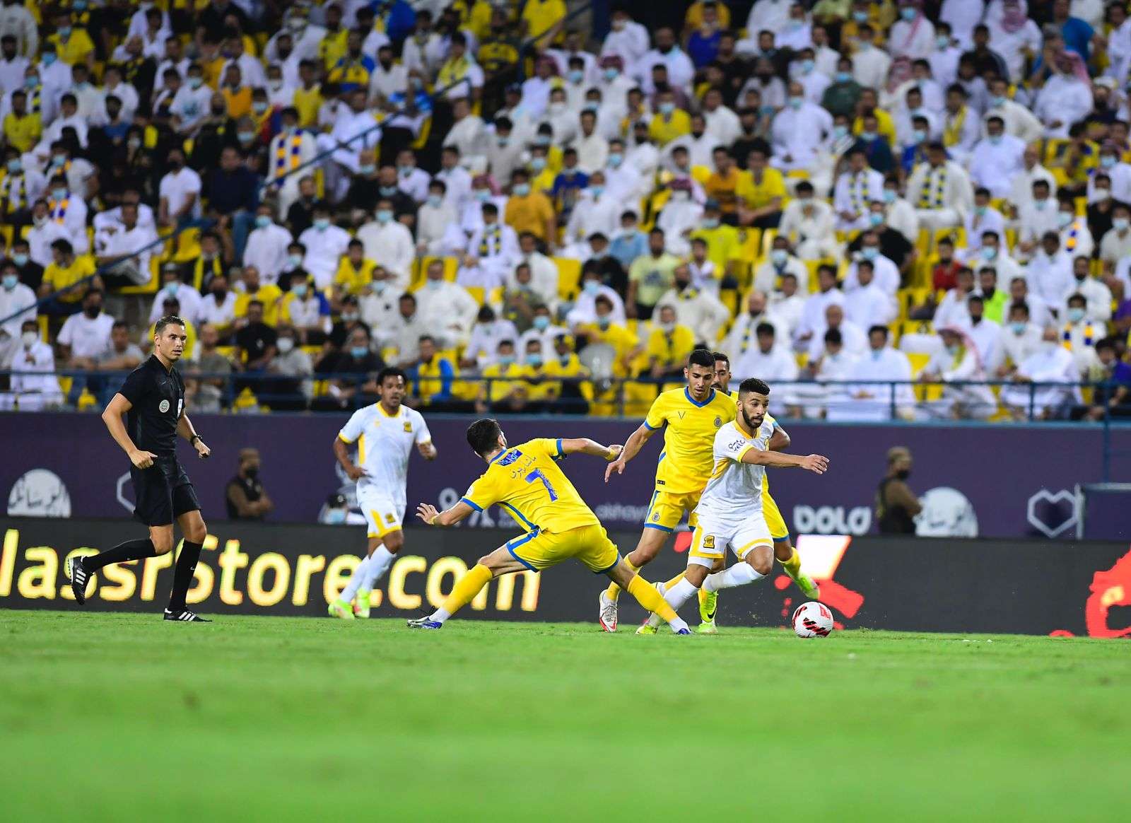 من مباراة سابقة بين الفريقين