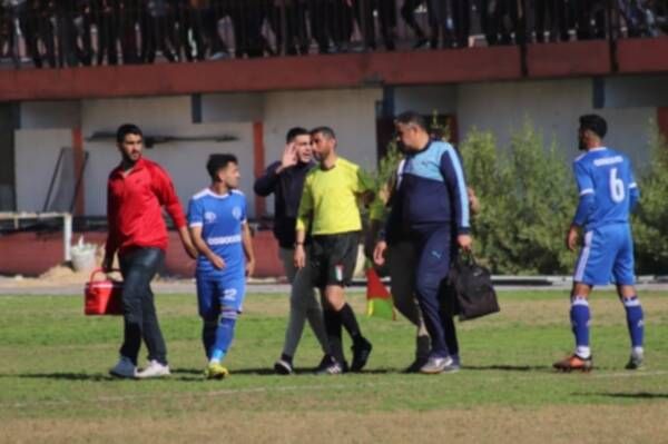 انسحاب حكام لقاء الشاطئ والصداقة