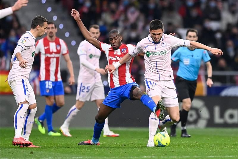 جانب من المباراة