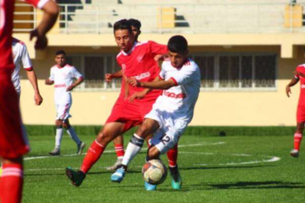 من مباراة شباب خانيونس والرياضي