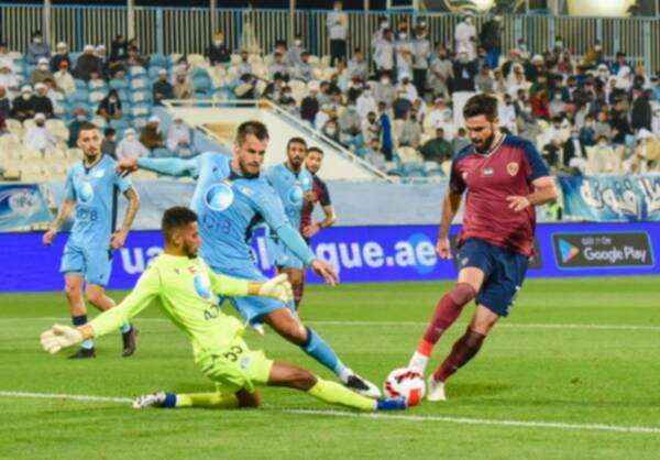  من مباراة سابقة بين الوحدة وبني ياس