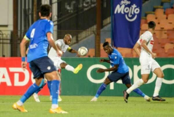 من لقاء سابق بين الزمالك وسموحة