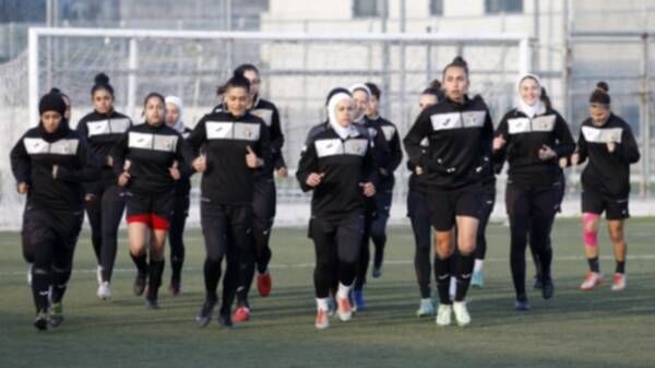 من تدريبات لاعبات الأردن