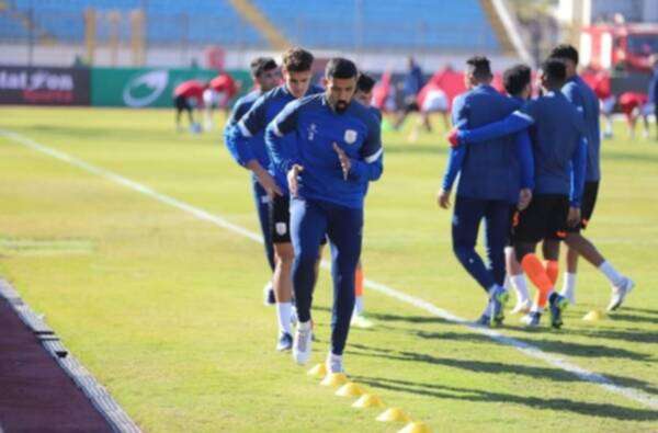 بكري خلال تدريبات فاركو