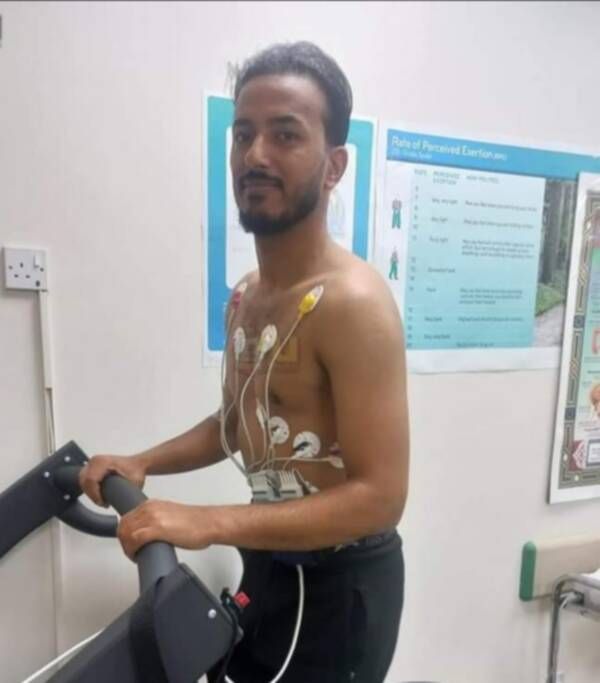 لحمر أثناء الفحص الطبي