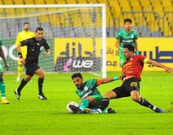 جانب من المباراة