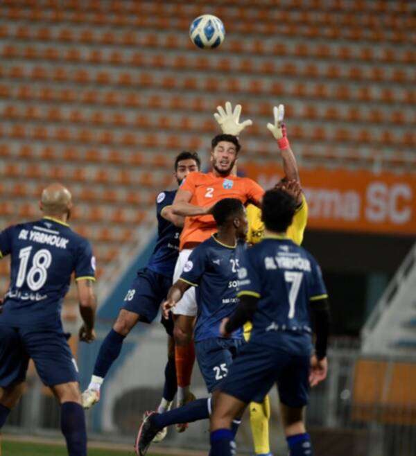 جانب من المباراة