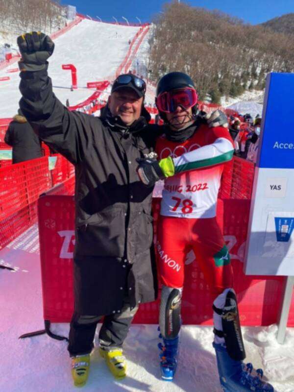 عرنوق مع مدربه دوروفيتش