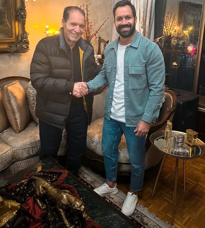 من المقابلة (نقلا عن حساب الإسماعيلي على تويتر)