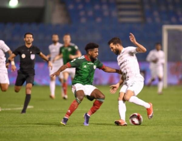 جانب من المباراة