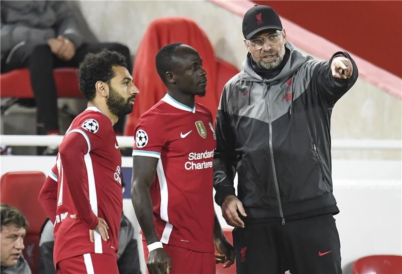 كلوب وماني وصلاح 