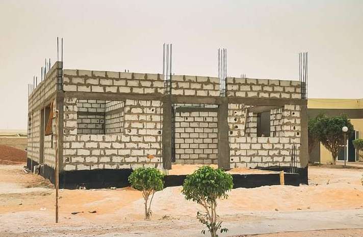 جانب من البناء