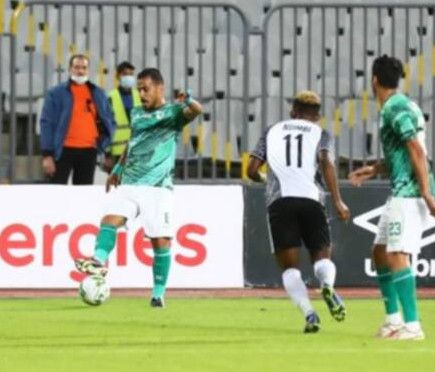 من مباراة المصري ومازيمبي