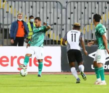 من مباراة المصري ومازيمبي