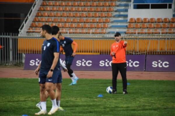 ماركوف في تدريبات كاظمة