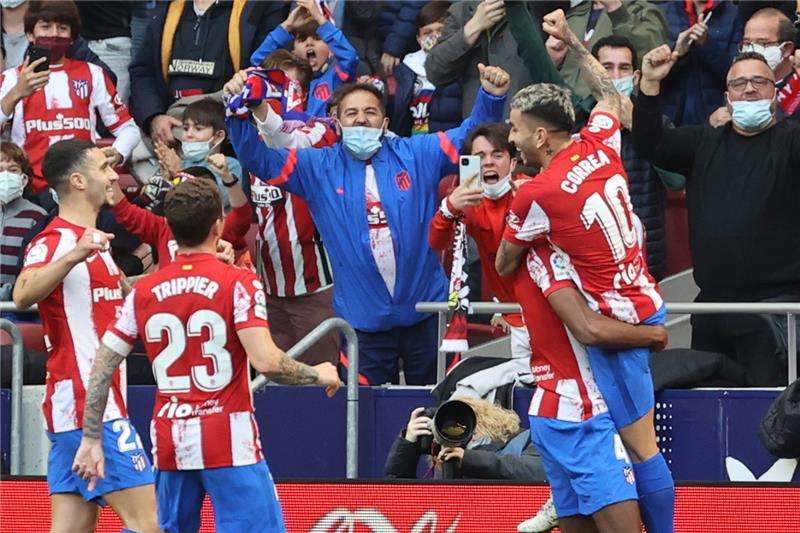 لاعبو أتلتيكو مدريد