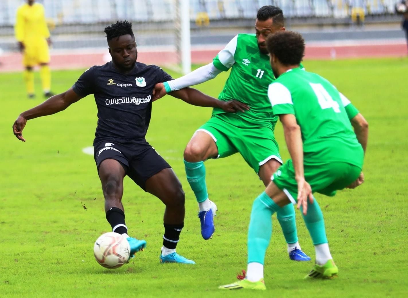 جانب من المباراة