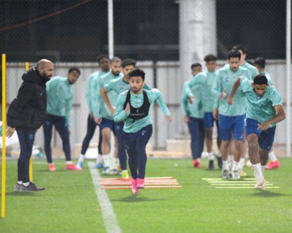 من استعدادات الفريق