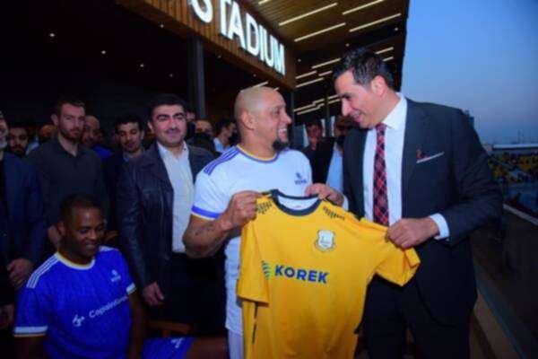 رئيس أربيل وروبرتو كارلوس