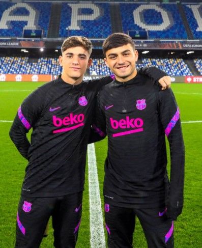 من مران برشلونة