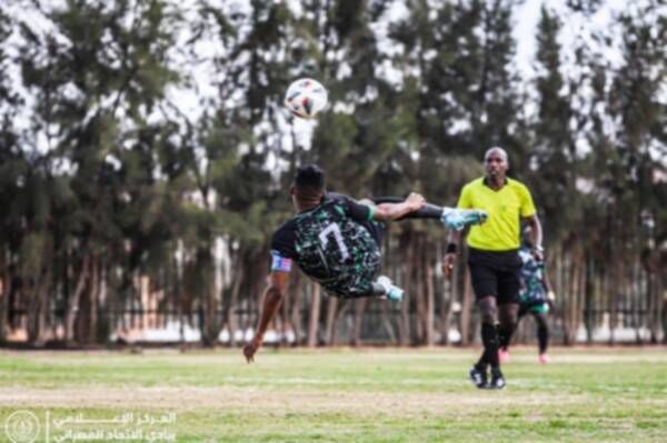 من منافسات كأس ليبيا (المصدر: صفحة نادي الاتحاد المصراتي)