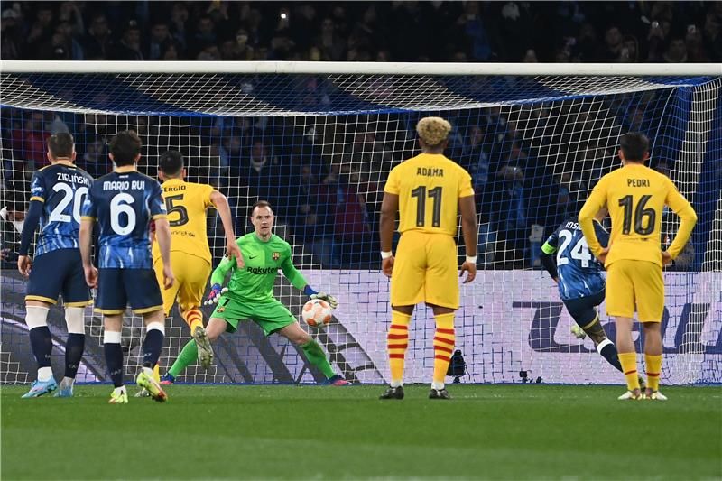 لحظة ركلة الجزاء