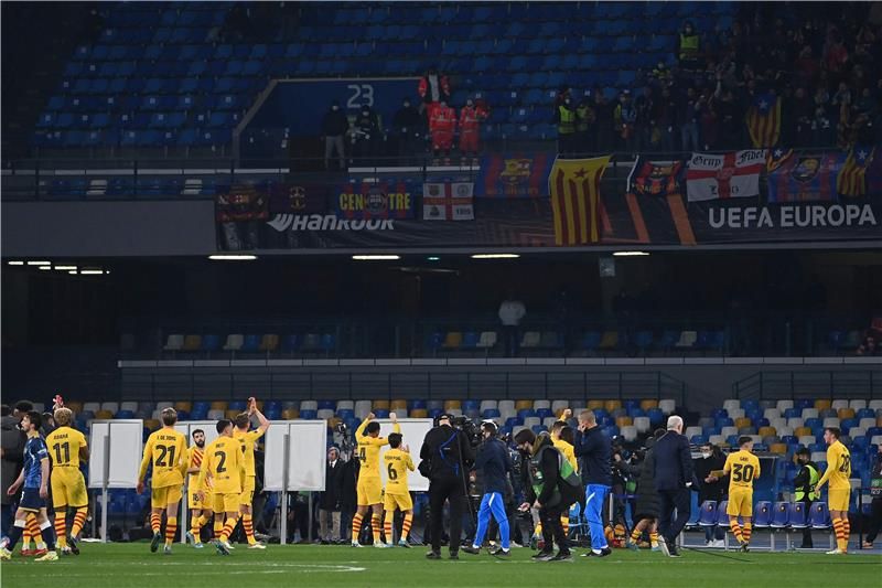 لاعبو برشلونة