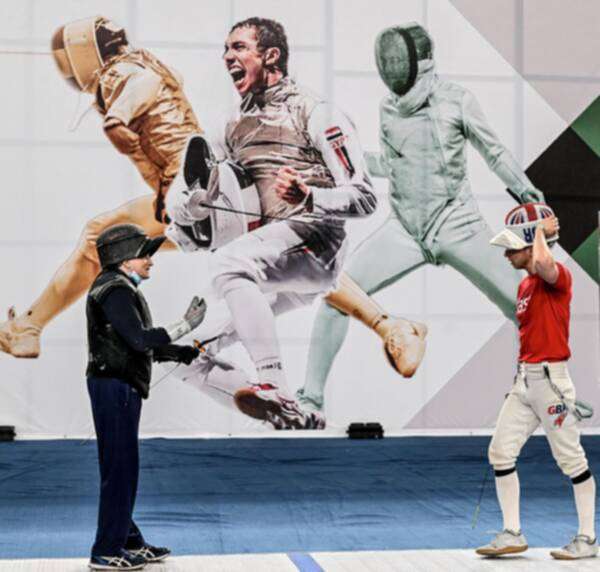 جانب من المنافسات