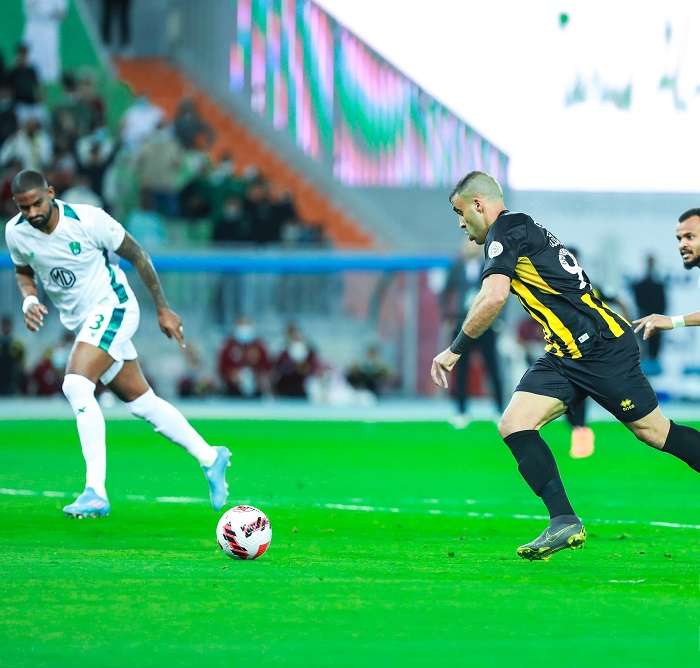 من لقاء الاتحاد والأهلي