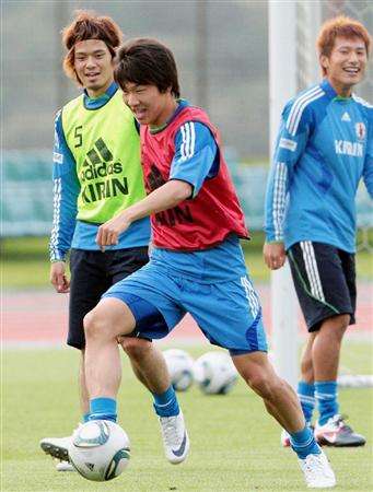 كينسوكي ناغاي في تدريبات اليوم