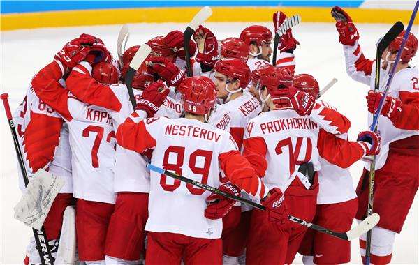 لاعبو روسيا 