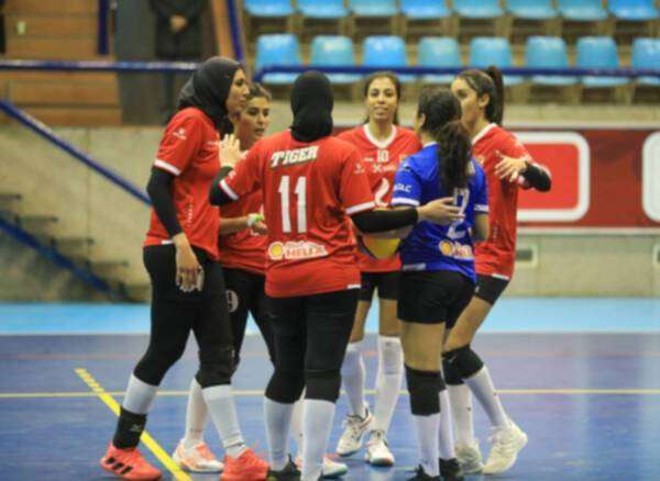 لاعبات الأهلي 