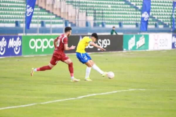 جانب من المباراة