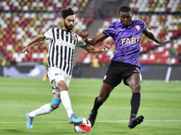 جانب من المباراة