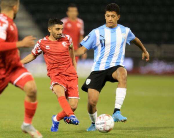 جانب من المباراة