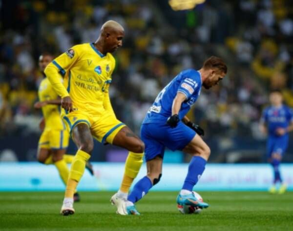من مباراة سابقة بين الهلال والنصر