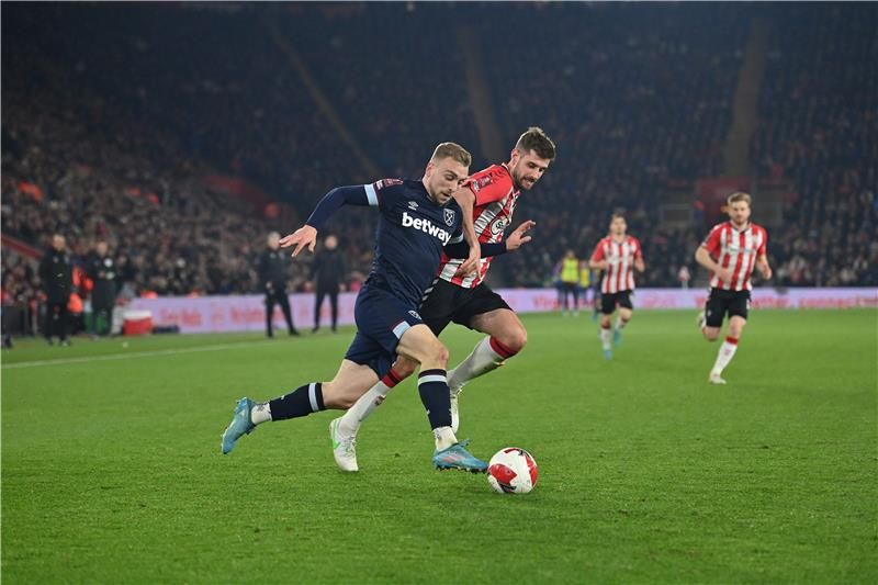 جانب من المباراة