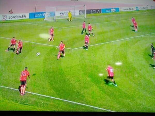 لقطة من مباراة شباب الاردن ومغير السرحان