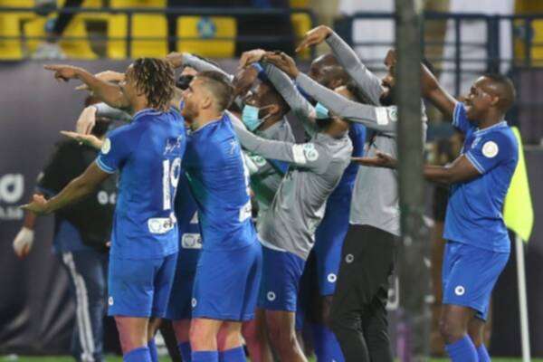 فرحة لاعبي الهلال