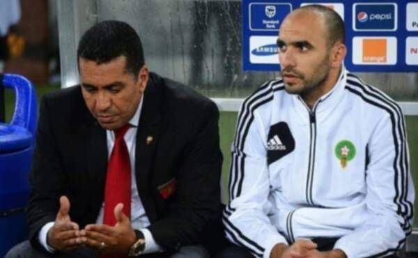 الركراكي والطوسي مع منتخب المغرب