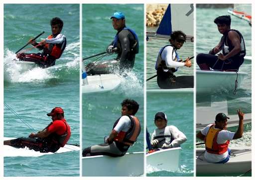 صورة مجمعة لفريق الشراع البحريني