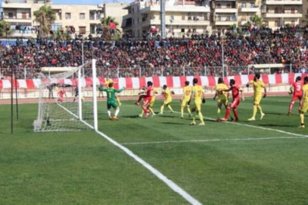 من مباراة الاتحاد وتشرين 