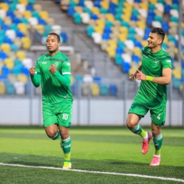 فرحة لاعبي النصر