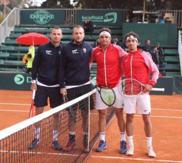 من مباراة الزوجي اليوم 