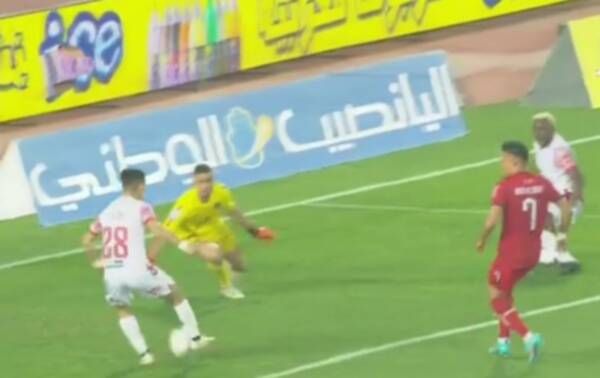 من المباراة