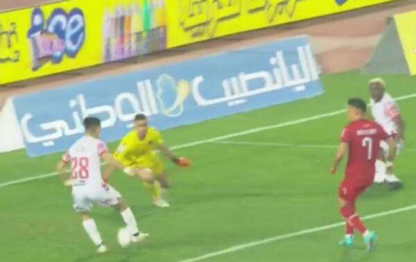 من المباراة