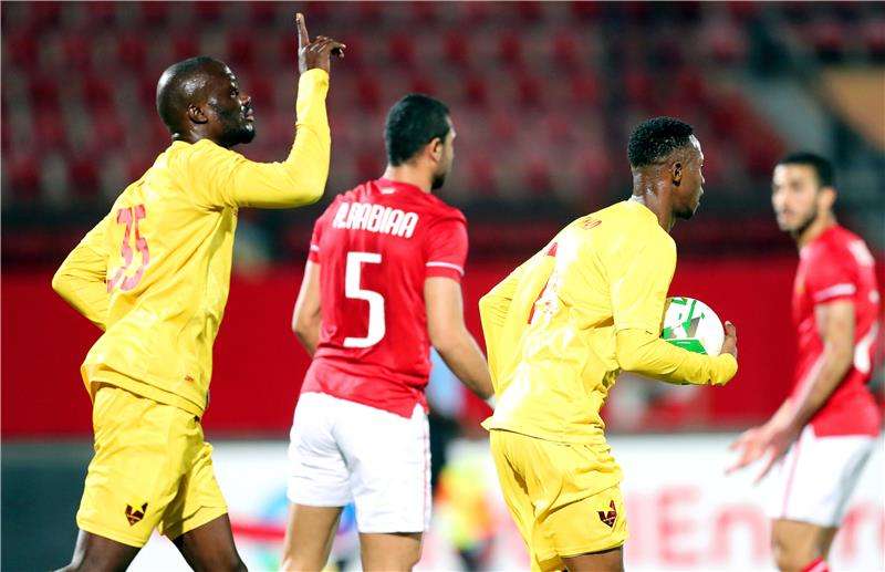 من لقاء الأهلي والمريخ