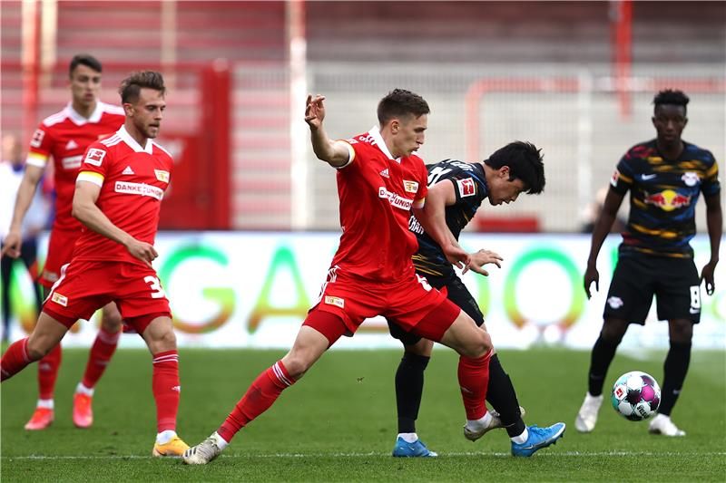 من مباراة سابقة بين لايبزيج ويونيون برلين